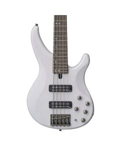 Yamaha TRBX505 5 String Electric Bass in Trans White