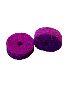 Tuner Fish Cymbal Felts 10 Pack in Purple