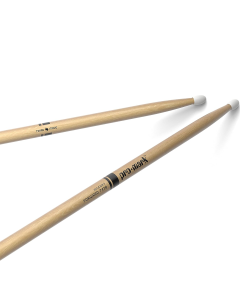 Promark FORWARD 747B Super Rock Nylon Tip Lacquered Hickory Drumsticks