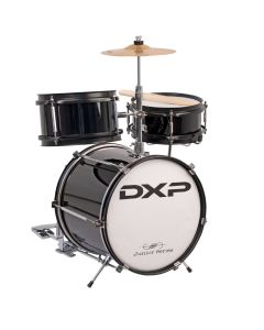 DXP Junior Series 3 Piece Drum Kit in Black