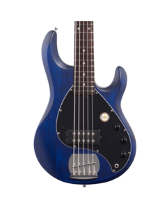 Sterling By Music Man StingRay Ray5 5 String in Trans Blue Satin