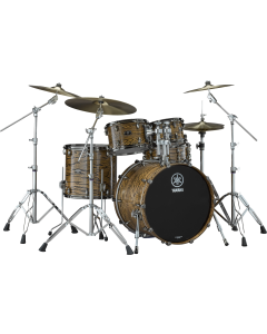 Yamaha Live Custom Hybrid Oak 5 Piece Drum Kit in Uzu Natural