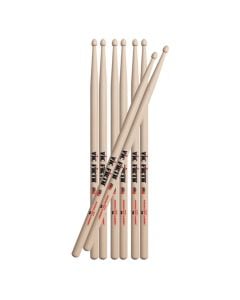 Vic Firth 2B American Classic Wood Tip Value Pack Drum Stick 