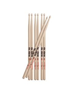 Vic Firth 5B American Classic Wood Tip Value Pack Drum Sticks