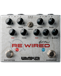 Wampler ReWired Brent Mason Signature Overdrive and Distortion Pedal