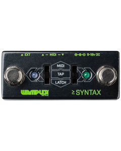Wampler Syntax Expanded Rig Control Footswitch Pedal