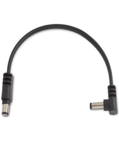 RockBoard 15cm Angled to Straight Power Supply Cable in Black