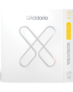D'Addario XS Super Light Top Regular Bottom Coated Electric Guitar Strings 09-46 Gauge