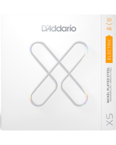 D'Addario XS Regular Light Coated Electric Guitar Strings 10-46 Gauge