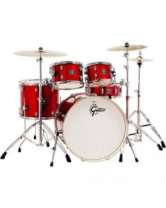 Gretsch Energy Series 5 Piece Drum Kit in Red Sparkle